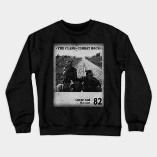 The Clash - Combat Rock // Minimalist Fanart Tribute Crewneck Sweatshirt